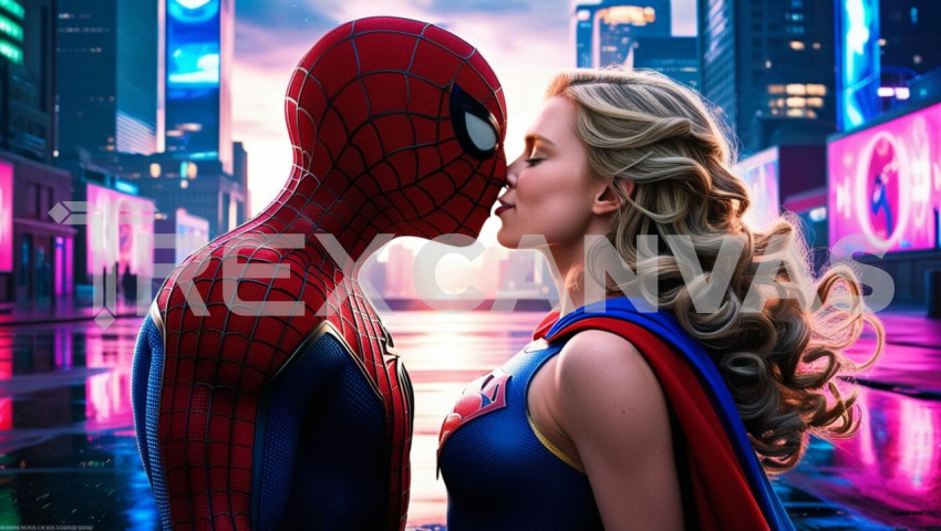 parker and supergirl