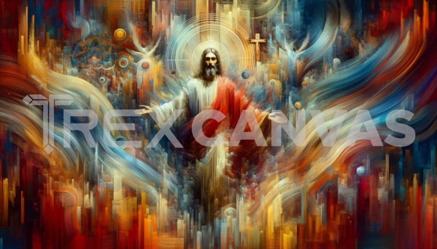 Christmas special beautiful painting Jesus