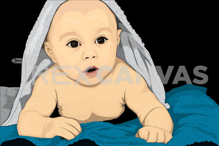 Baby illustration