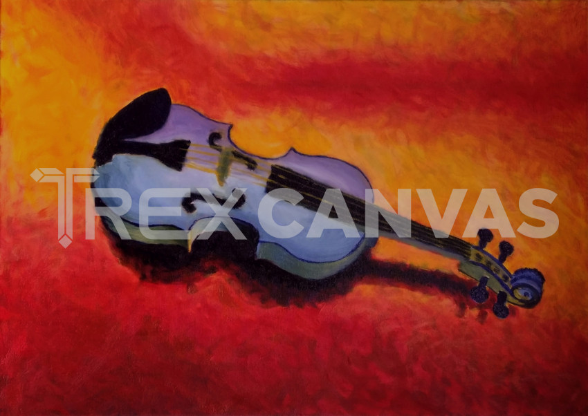 Violin - painting