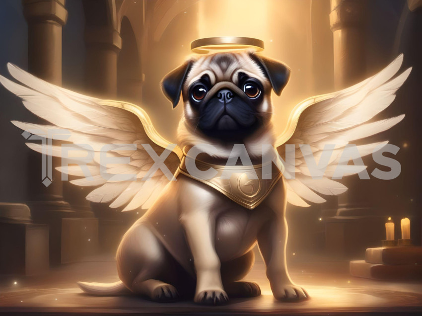 Angel pup