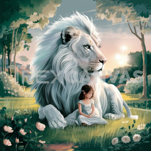 Lion Painting