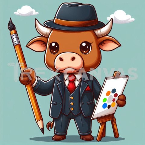 cow painter