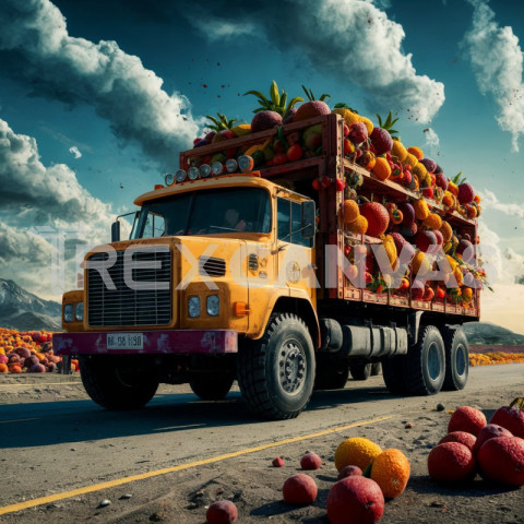 a very heavy truck was built by fruits illustratio h37vhMpsQYWICCd10S E0A 14YkFakERF J4UW43Vq6YQ