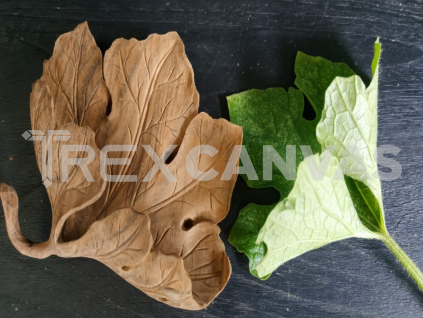 3D wood leaves