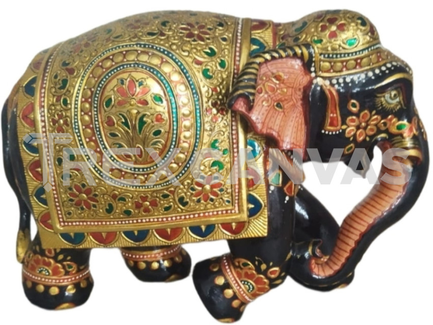 Wooden elephant