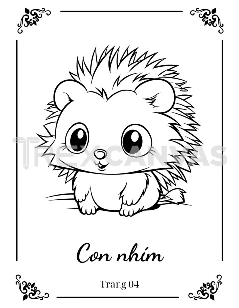 Hedgehog animal color