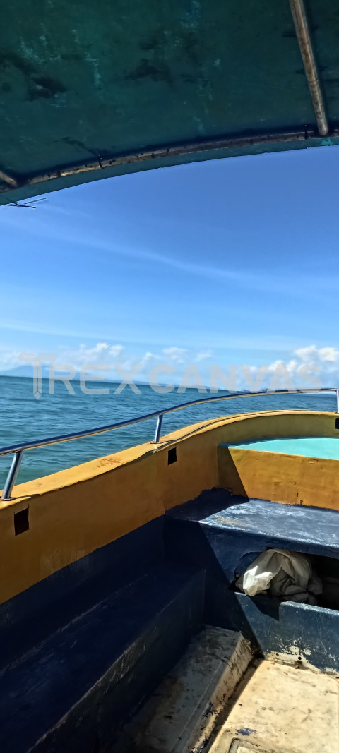 view from a local fishing boat