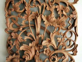 3D foliage carving