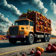 a very heavy truck was built by fruits illustratio h37vhMpsQYWICCd10S E0A 14YkFakERF J4UW43Vq6YQ