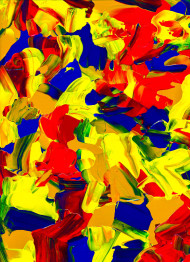 Abstract Multicolored Artwork