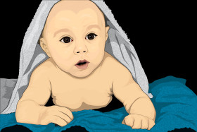 Baby illustration