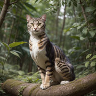 CAT IN NATURE