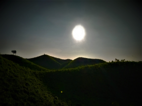 Moonlight on Beautifull hills