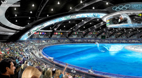 Olympic wave pool