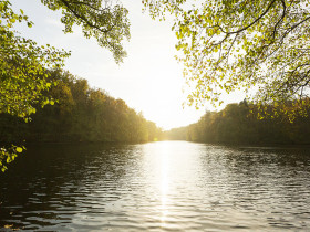 Peaceful mother nature landscape