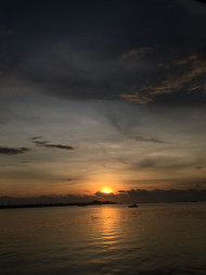 Sunset at Indonesia Rivers