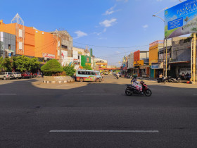 Tangerang station intersection