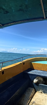 view from a local fishing boat